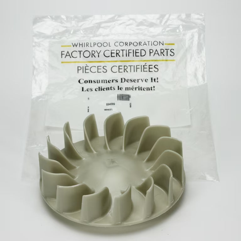 Whirlpool Dryer Blower Wheel 694089